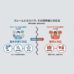 正当なクレームとカスハラに対応するビジネス研修