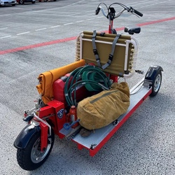 重量物や大人2人を運べる災害用電動アシスト自転車