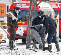 札幌爆発、重過失傷害容疑で捜査　33歳の不動産店長