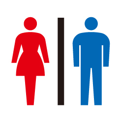 なぜ男性は青、女性は赤？
