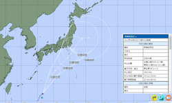 台風13号発生へ…気象庁の進路予想、ヨーロッパの見方は　2023年9月5日18時の実況、関東近...