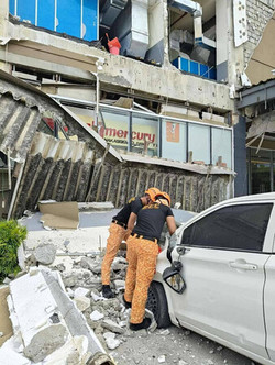 フィリピン南部沖でＭ７．４、死者３人＝３０センチの津波観測