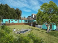 被災地派遣が可能なトレーラーハウス