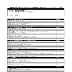 新型コロナ感染者発生時の危機管理広報対応資料
