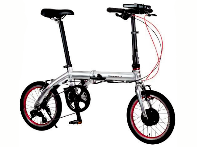 災害時の移動にノーパンク・折りたたみ電動アシスト自転車 | ニュー 