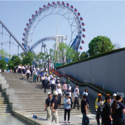 年間550回以上も訓練　全従業員で来場者と帰宅困難者の安全確保