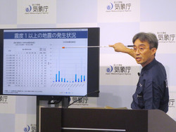 「夜間は安全な場所で」＝トカラ群発地震で会見―気象庁