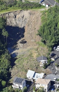 土砂崩れ起点盛り土調査へ　浜松市、台風15号被害