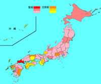 【2019年第51週】インフルエンザが全都道府県で注意報レベルに