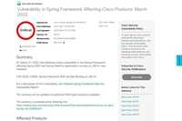 シスコ製品に緊急および重要な脆弱性、ただちにアップデートを