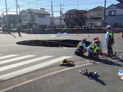 上下水道管の修繕推進へ＝道路陥没受け、強靱化新計画―政府