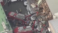 下関市で建物が崩落　車７台が下敷きに　男性１人死亡　山口県