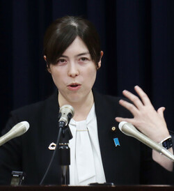 中国依存は「リスク」＝小野田経済安保相が警鐘