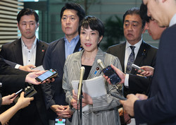 スパイ防止法検討、石破首相に提言＝自民・高市氏「国際水準で」