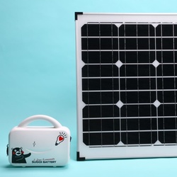充電バッテリーに「くまモン」の新デザイン