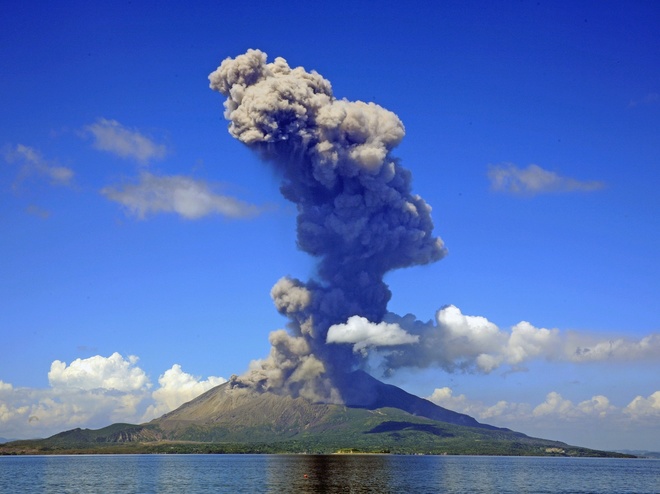 火山の写真