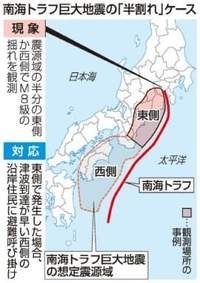 南海トラフ地震「半割れ」対応で県説明【大分県】