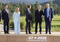 イスラエル支持の共同声明＝Ｇ７、イラン核保有認めず―トランプ米大統領、異例の帰国