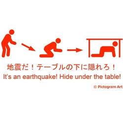 ピクトグラムアートシェイクアウト訓練