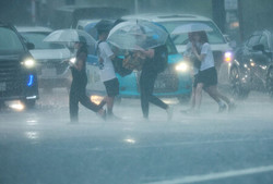 東京２３区など局地的大雨＝新幹線一時運転見合わせ、羽田欠航も