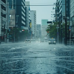 ゲリラ豪雨予測通知で、列車の駅間停止対策 ウェザーニューズがJR西と連携