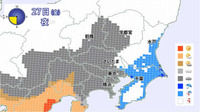 関東北部は今夜から土曜日の未明にかけて大雪のおそれ　関東南部も交通障害や路面凍結に留意