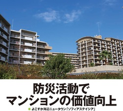 防災活動でマンションの価値向上 (よこすか海辺ニュータウン「ソフィアステイシア」)