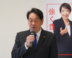 自民・小野寺氏「早急に脱中国を」＝軍民両用品輸出制限受け